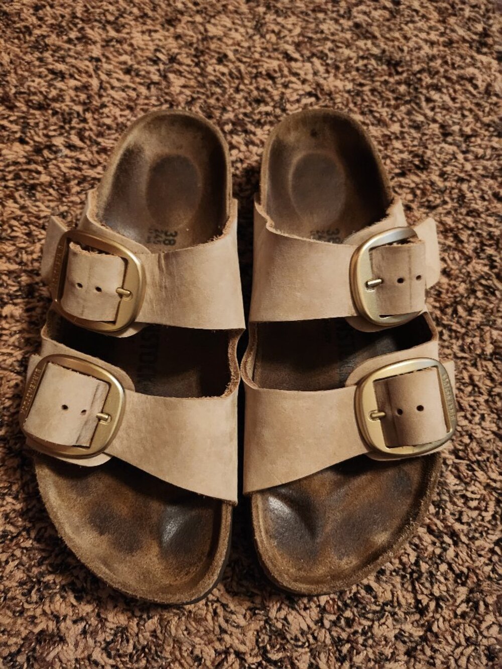 Birkenstock sandals size 38